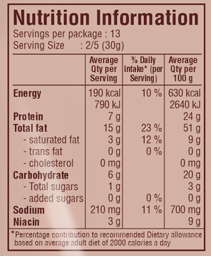 Jabsons Bharuchi Khari Sing Dry Roasted Salted Peanuts -400g_2