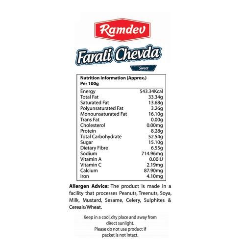 Ramdev Farali Chevda Sweet - 400g_2