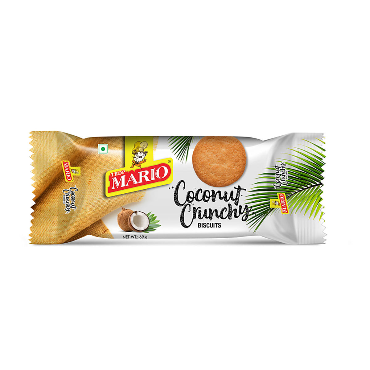 Mario Coconut Crunch Biscuits - 90g_1