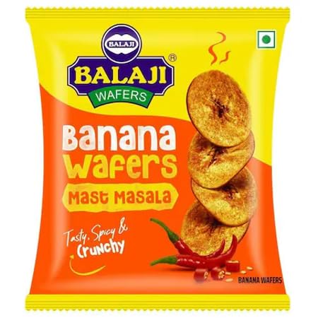 Balaji Banana Wafers Mast Masala - 25g _1