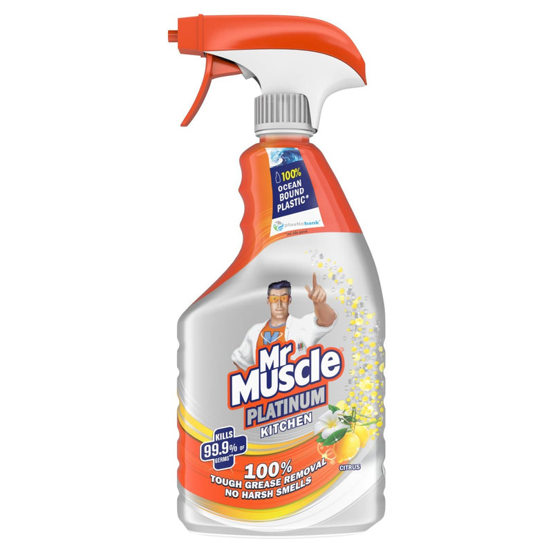 Mr Muscle Platinum Kitchen Cleaner Spray -750ml_1