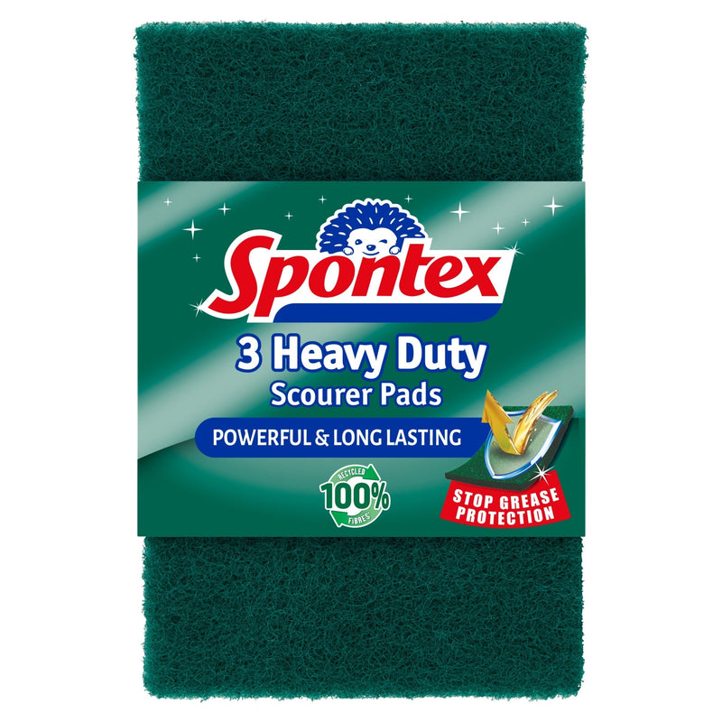 Spontex Heavy Duty Scourer Pads - 3 Pack_1