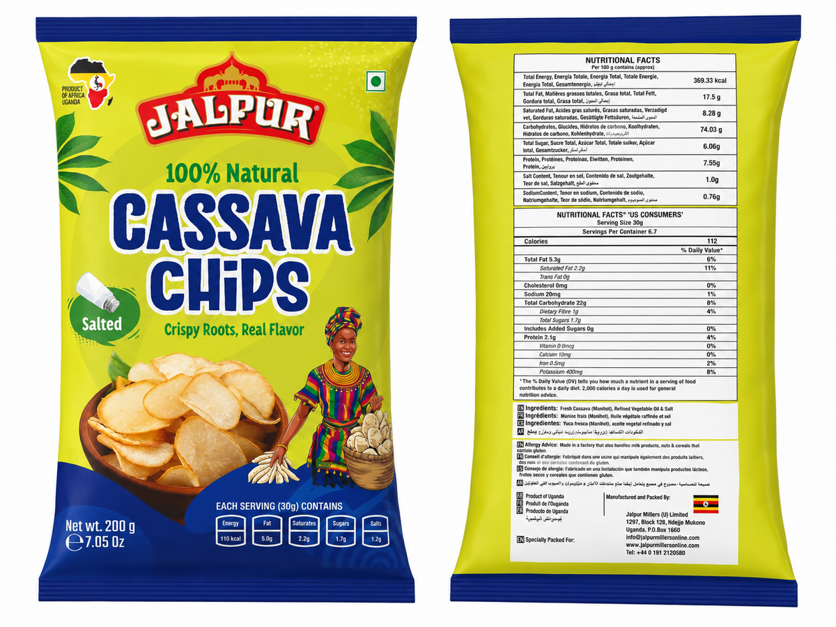 Jalpur Salted Cassava Chips - 3