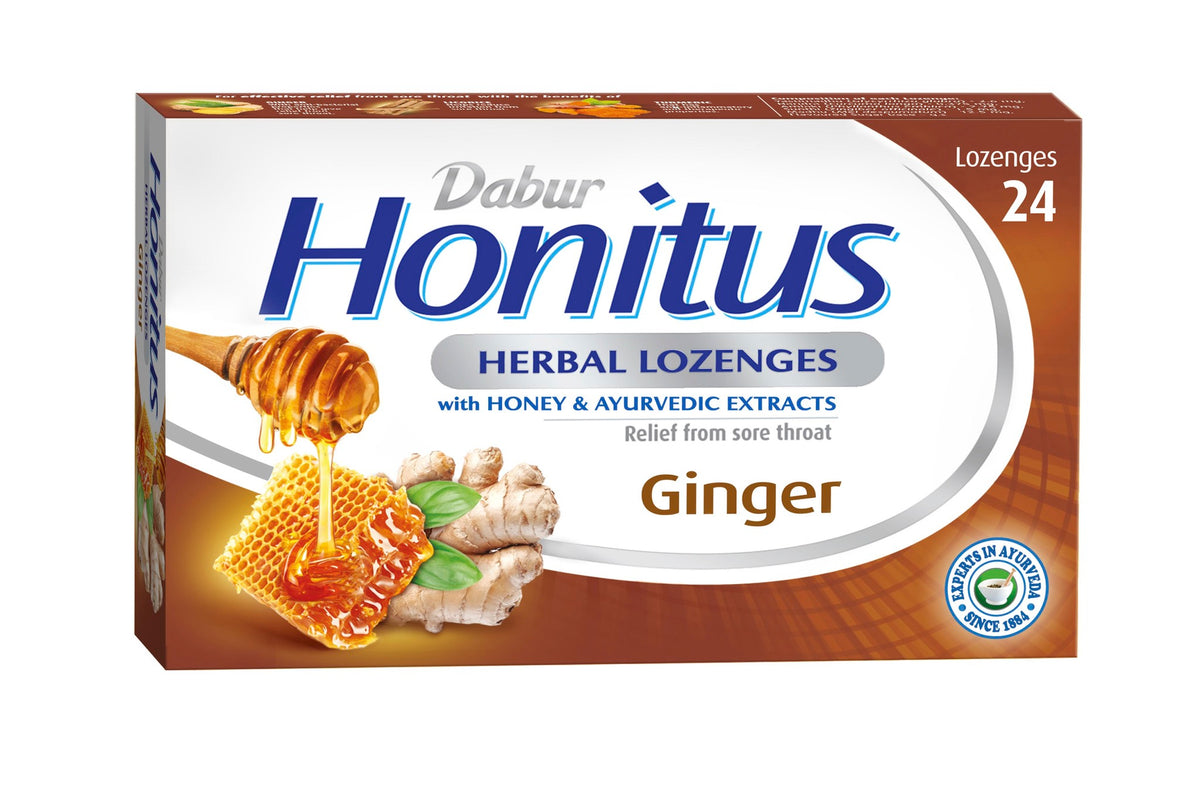 Dabur Honitus Lozenges ginger - 60g_1
