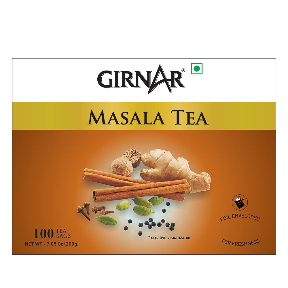 Girnar Masala Tea Bags - 100s (100 Tea Bags)_1