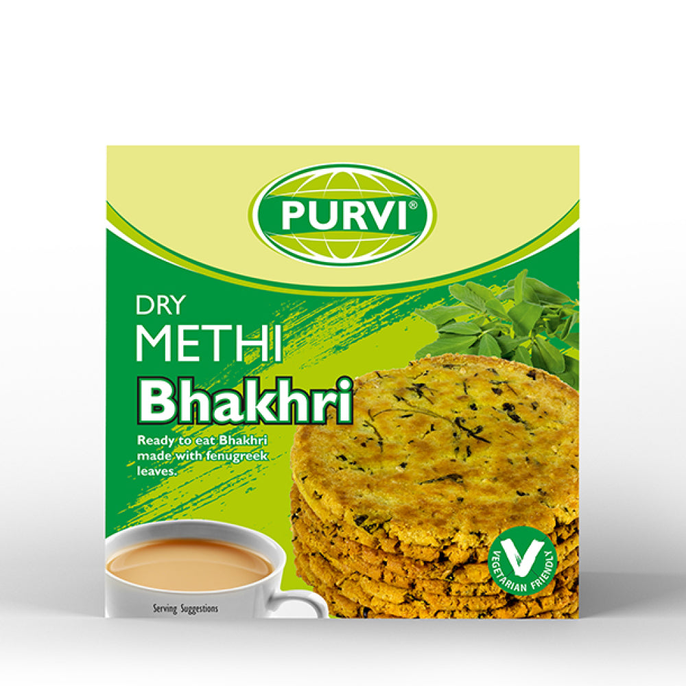 Purvi Dry Methi Bhakhri - (ready to eat bhakhri made with fenugreek leaves) - 200g_1