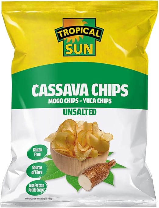 Tropical Sun Cassava Chips - (unsalted) - 80g_1