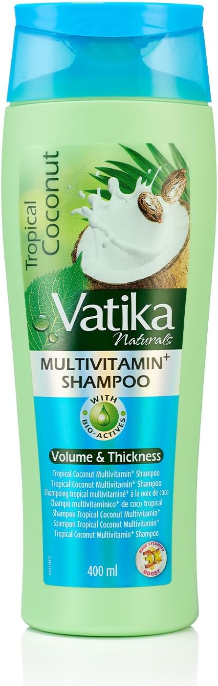 Vatika Multivitamin Shampoo Tropical Coconut - 400ml_1