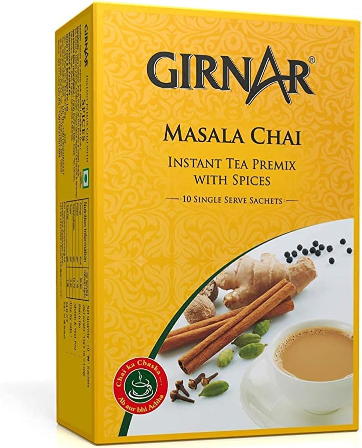 Girnar Masala Chai Instant Tea Premix With Spices - 140g_2