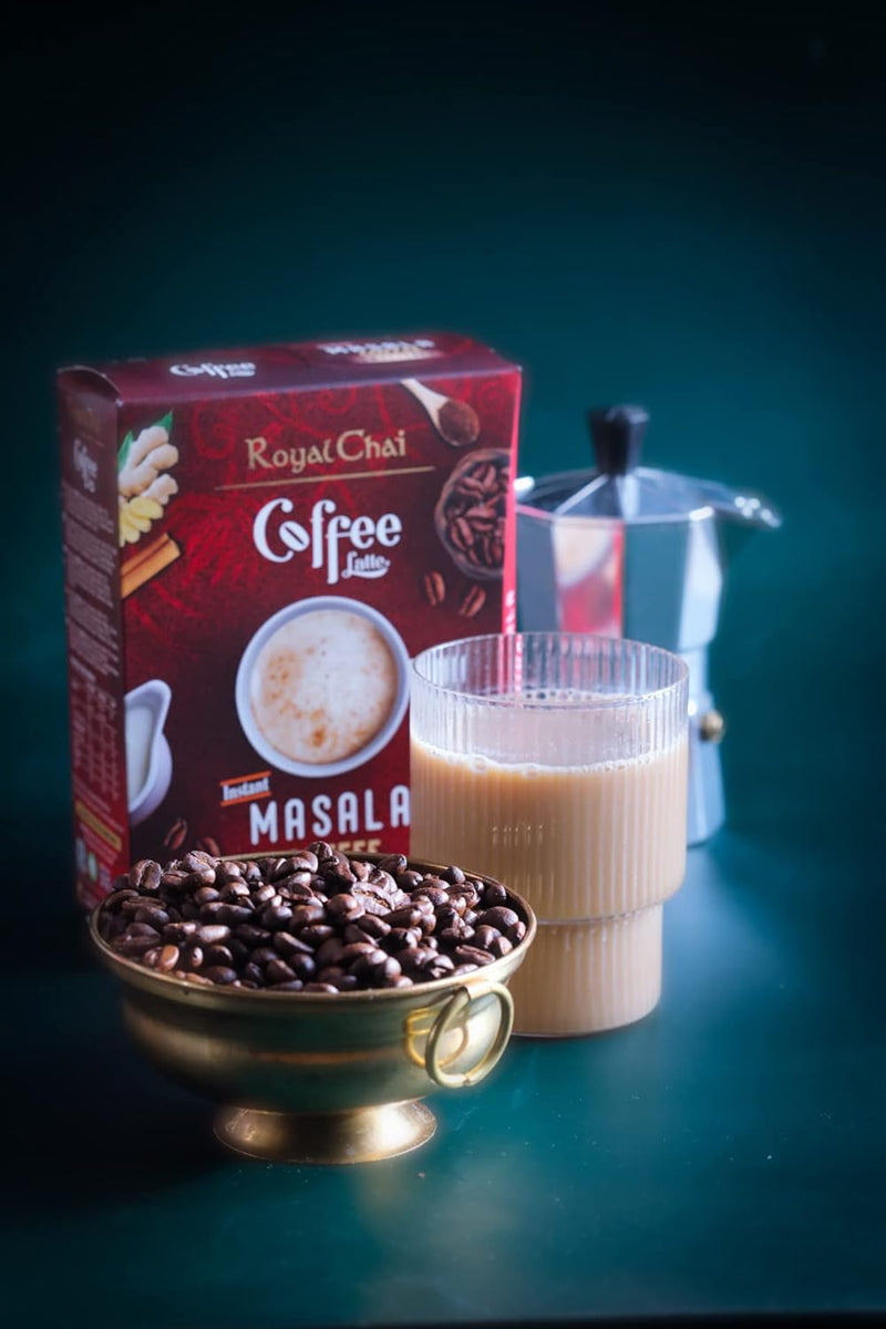 Royal Chai Coffee Latte Masala Coffee Unsweetened - 140g_2