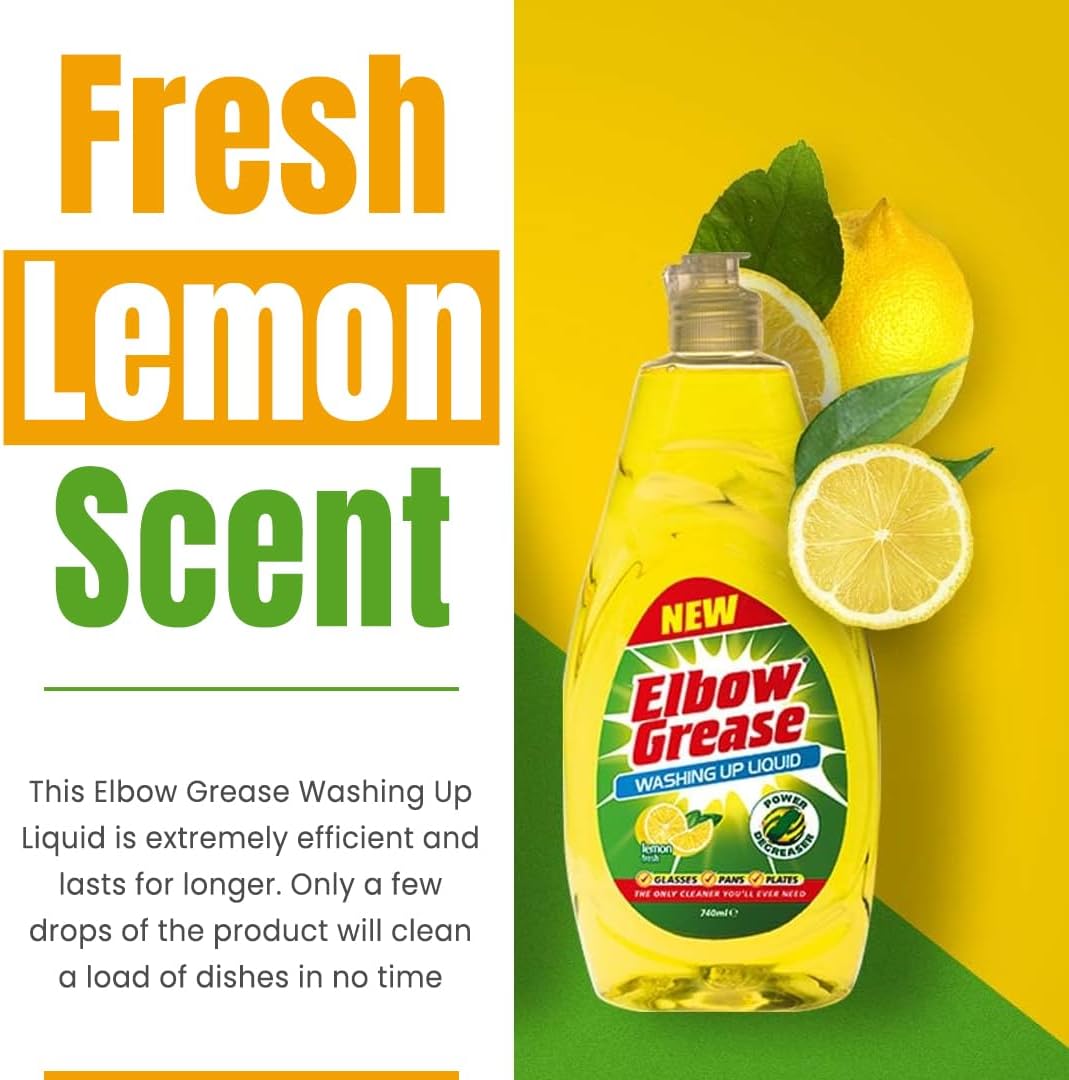 Elbow Grease Washing Up Liquid - 600ml_6