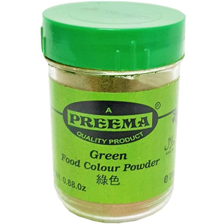 Preema Green Food Colour - 25g