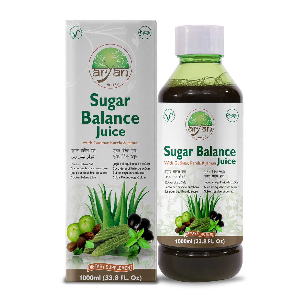 Aryan Sugar Balance Juice - 1000ml