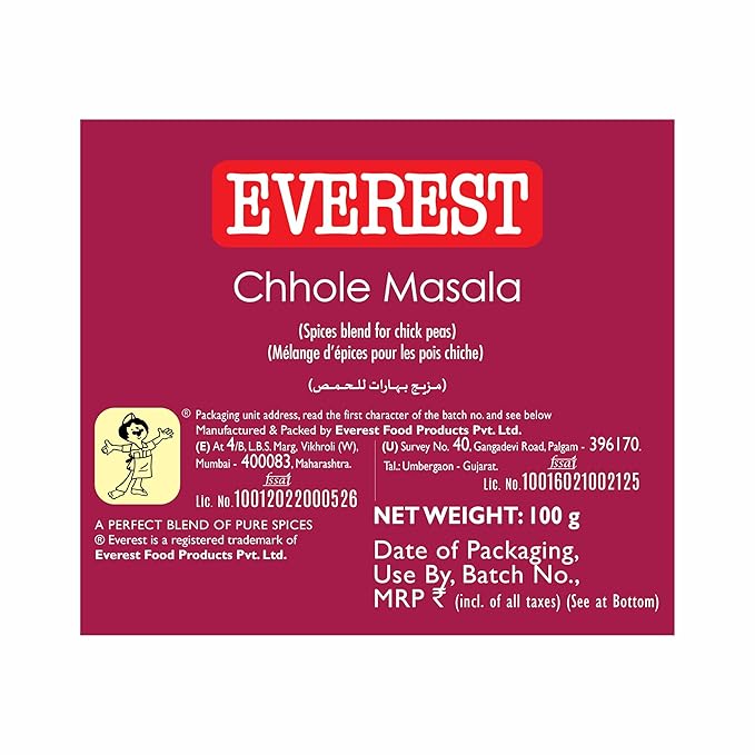 Everest Chhole Masala - 100g_2