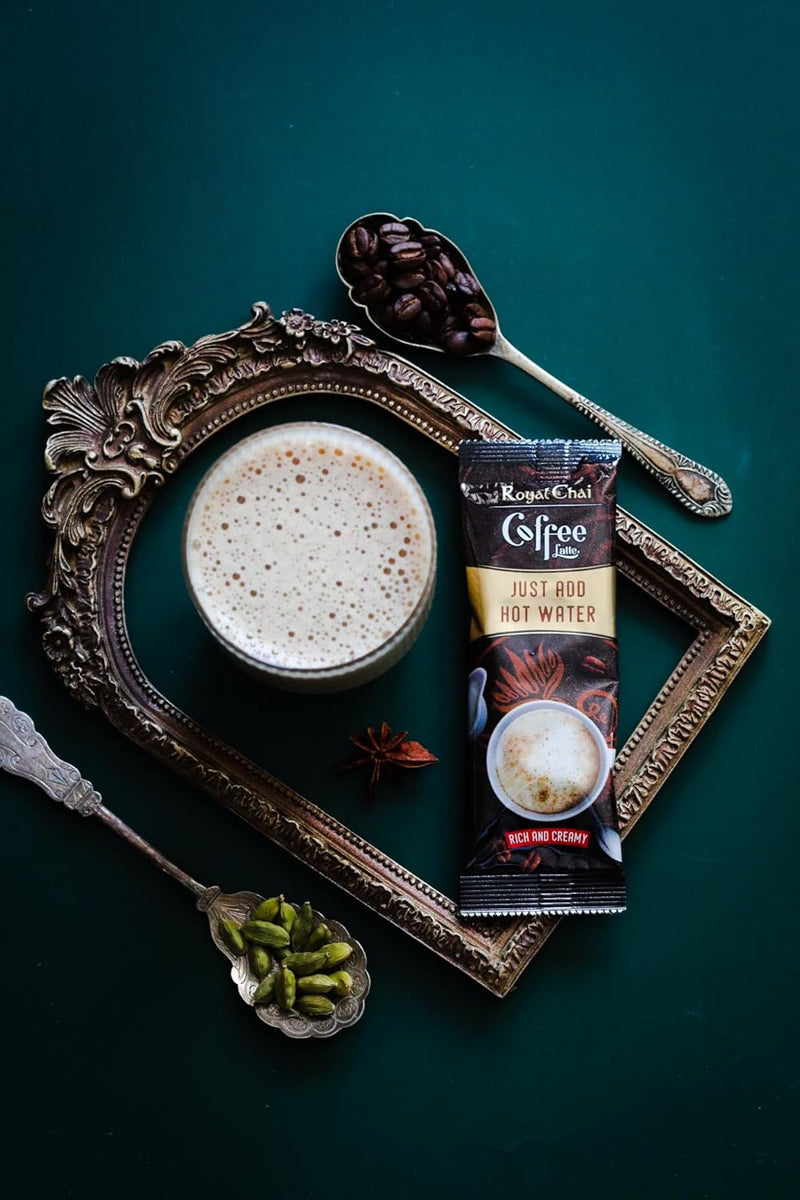 Royal Chai Coffee Latte Cardamom Coffee Unsweetened - 140g_3