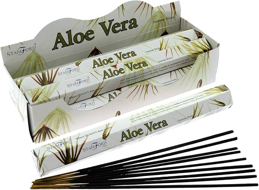 Stamford Aloe Vera Agarbatti (incense Sticks) - 6 Pack_1