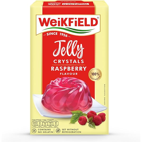Weikfield - Raspberry Jelly Crystals - 90g