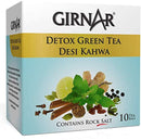 Girnar Detox Green Tea - (desi Kahwa - 10 tea bags) - 25g_1