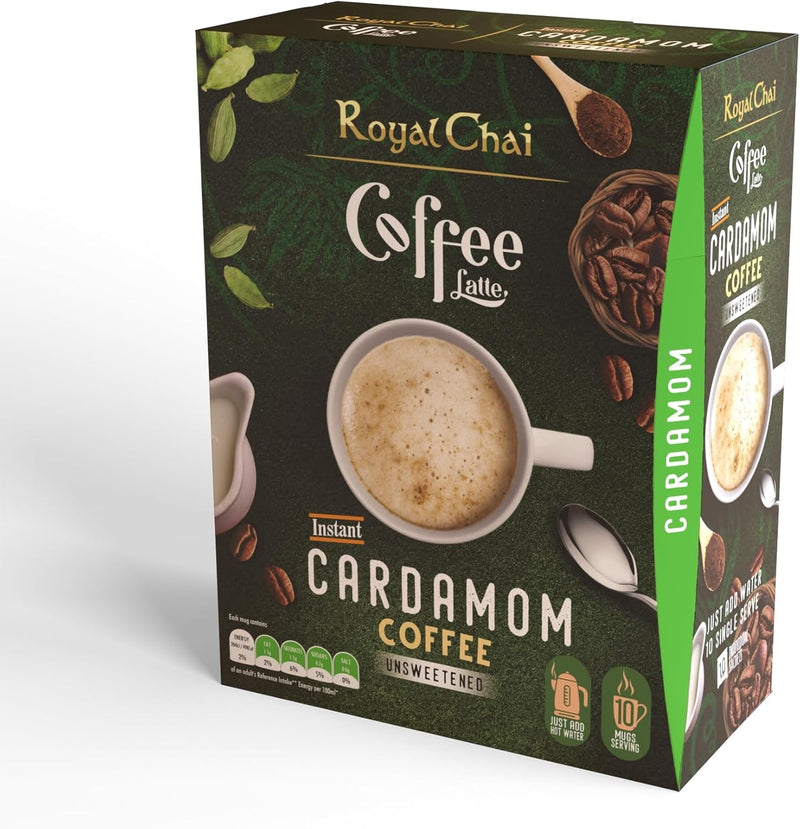 Royal Chai Coffee Latte Cardamom Coffee Unsweetened - 140g_1