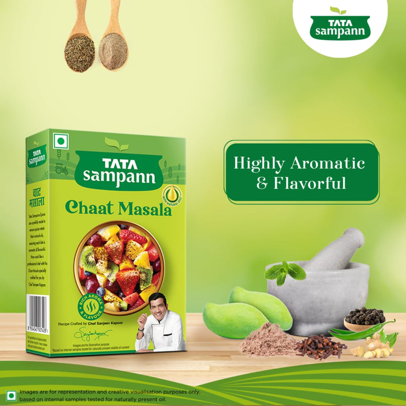 Tata Sampann Chaat Masala Seasoning Blend - 100g_2