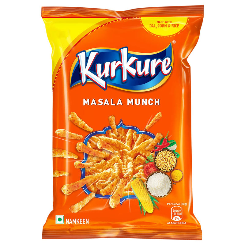 KurKure Masala Much Flavour Crisps - 77g_1