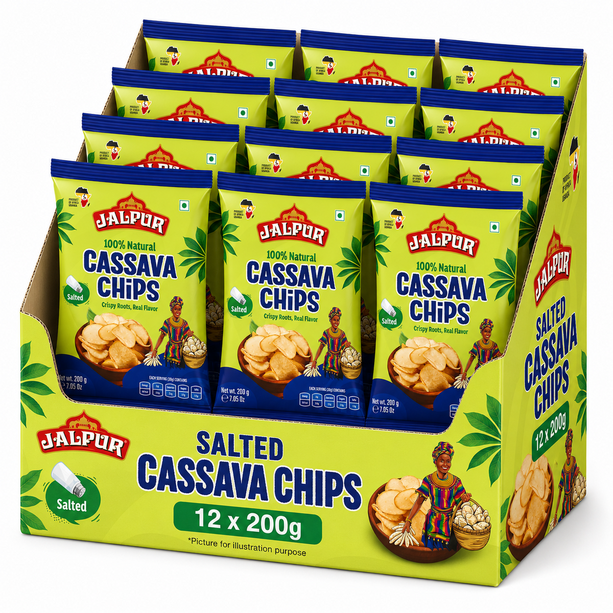 Jalpur Salted Cassava Chips