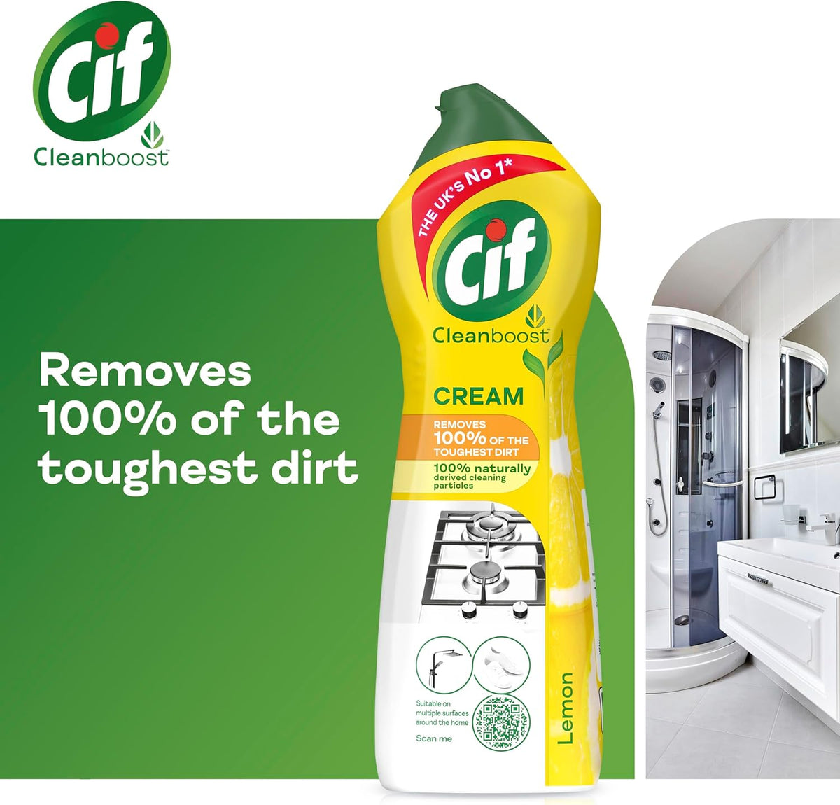Cif Cream Lemon - 500ml_3