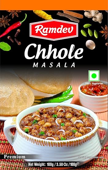 Ramdev Chhole Masala - 100g_1