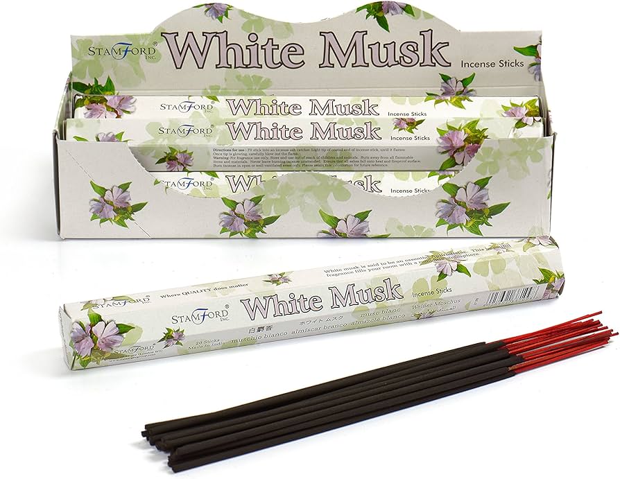 Stamford White Musk Agarbatti (incense Sticks) - 6 Pack_1