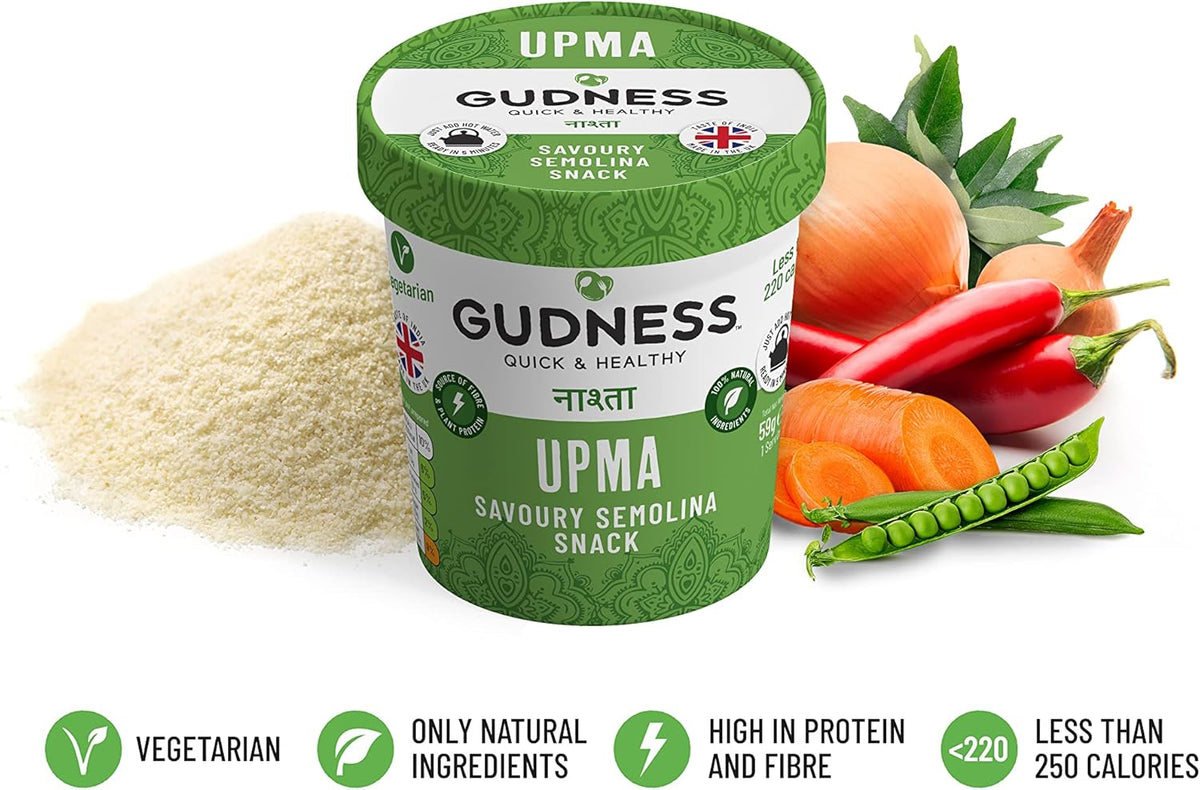 Gudness Upma Savoury Semolina Snack - 59g_2