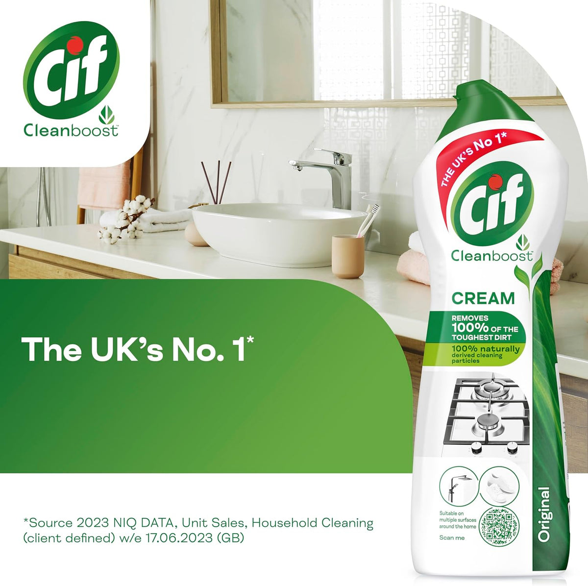 Cif Cream White - 500ml_2