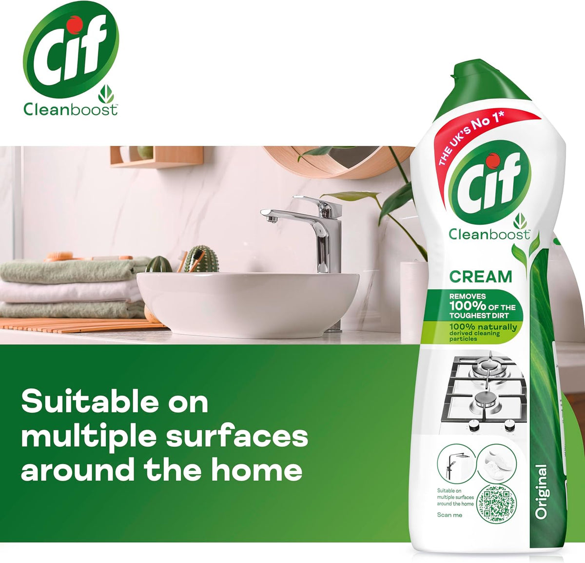 Cif Cream White - 500ml_4