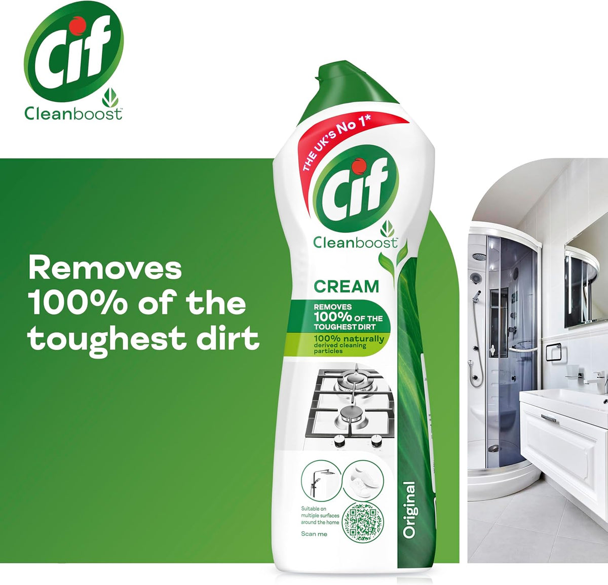 Cif Cream White - 500ml_3