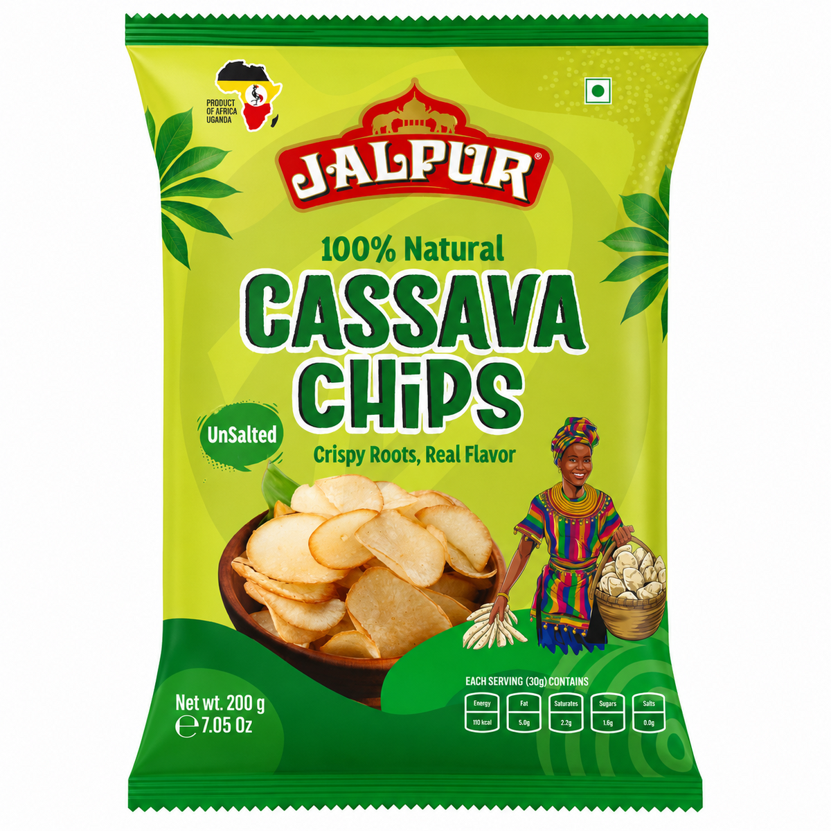 Jalpur Unsalted Cassava Chips - 1