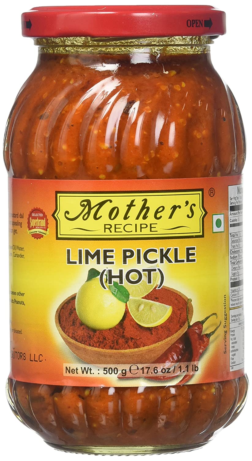 Mother's Recipe Lime Pickle Hot - 500g_1