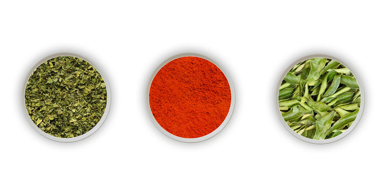 Jalpur Miller Spice Combo Pack - Dried Fenugreek Leaves 100g - Kashmiri Chilli Powder 100g - Dried Curry Leaves 50g (3 Pack)