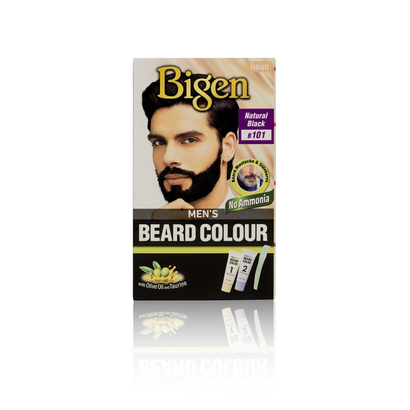 Bigen Men'S Beard Colour Natural Black B101_1