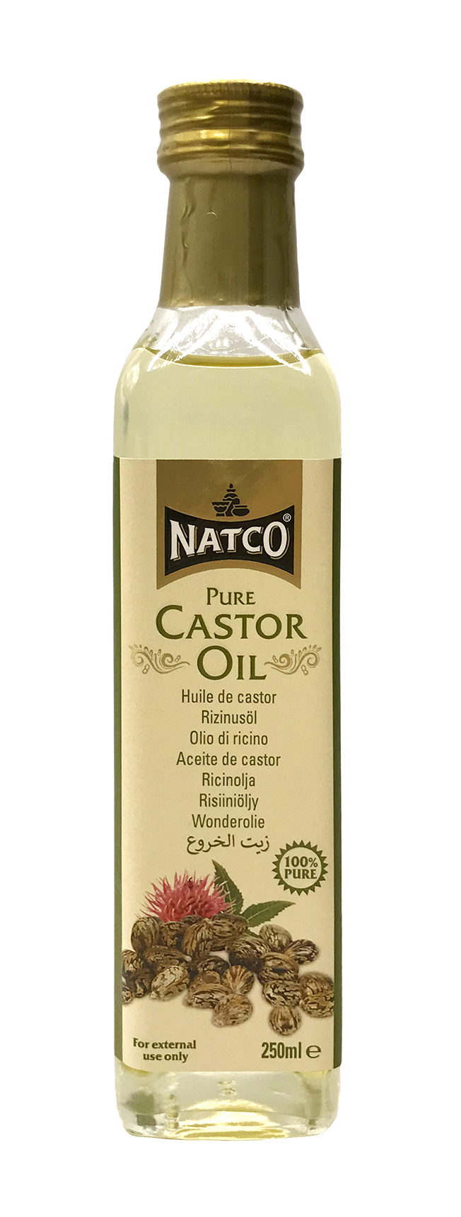 Natco Pure Castor Oil - 250ml_1