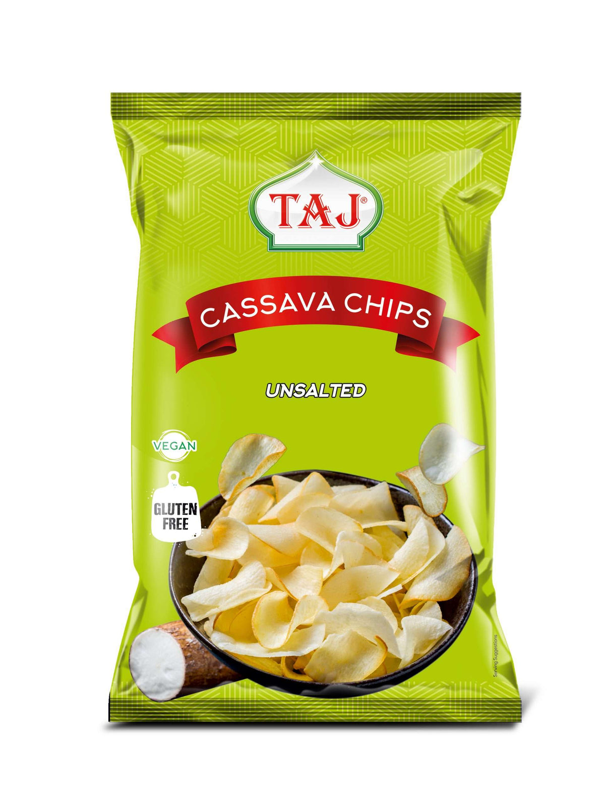 Taj Brand - Cassava Chips - Unsalted Flavour - 200g