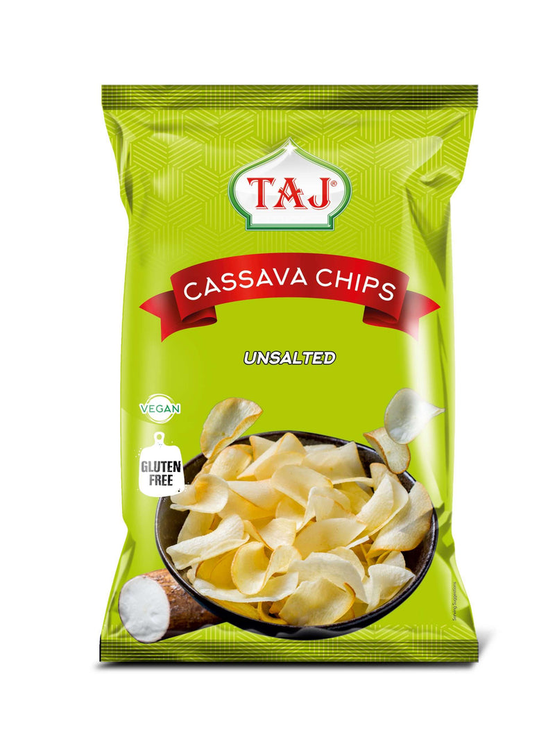 Taj Brand - Cassava Chips - Unsalted Flavour - 200g
