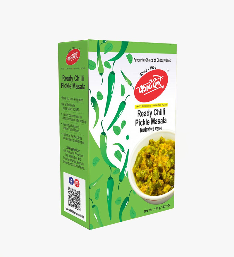 Katdare Ready Chilli Pickle Masala - 100g_1