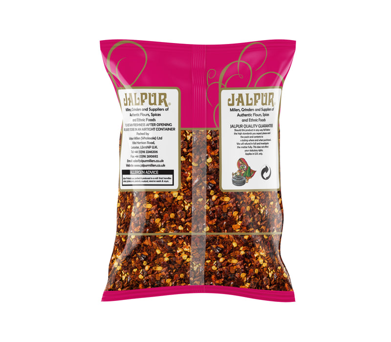 Jalpur Crushed Red Chilli Pepper Flakes - 100g