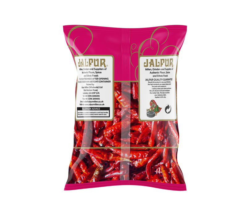 Jalpur Pure Whole Dried Kashmiri Chillies (red)