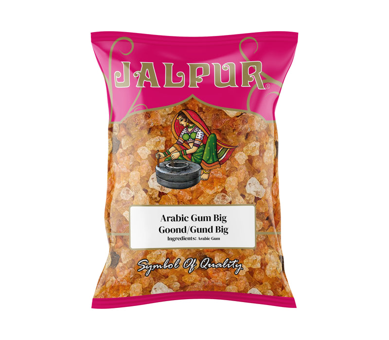 Jalpur Pure Edible Arabic Gum Big (Goond/Gund Big)