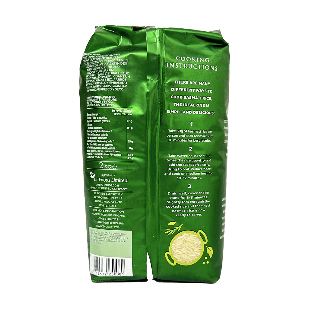 Daawat Extra Long Basmati Rice - 2kg_2