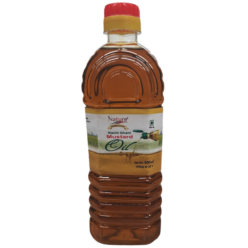 Dr. Nature Kachi Ghani Mustard Oil - 500ml_1