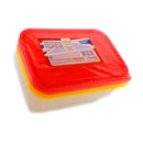 E-Lite C650 (650ml) Microwave Food Containers Coloured - 5 Pack_1