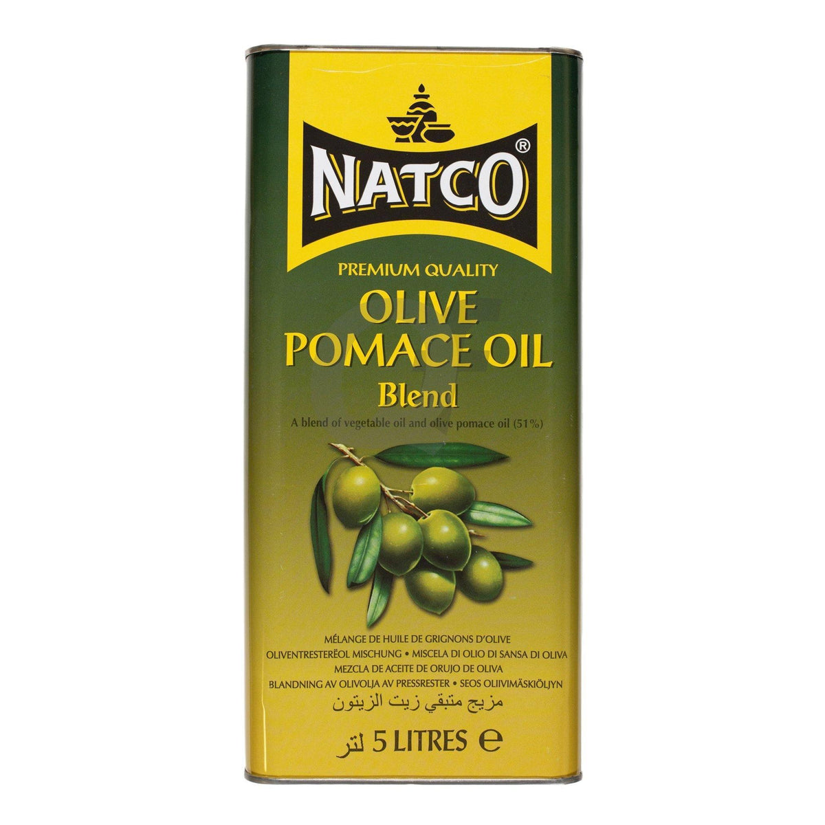 Natco Olive Pomace Oil Blend - Can - 5ltr_1