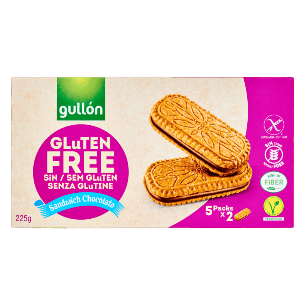 Gullon Sandwhich Chocolate Gluten Free - 225g_1