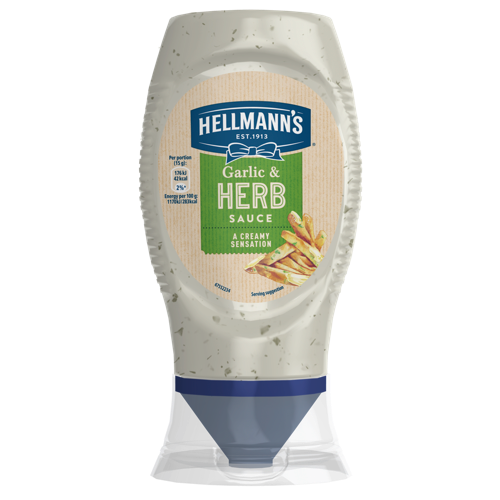 Hellmans Garlic & Herb Sauce - 260g_1